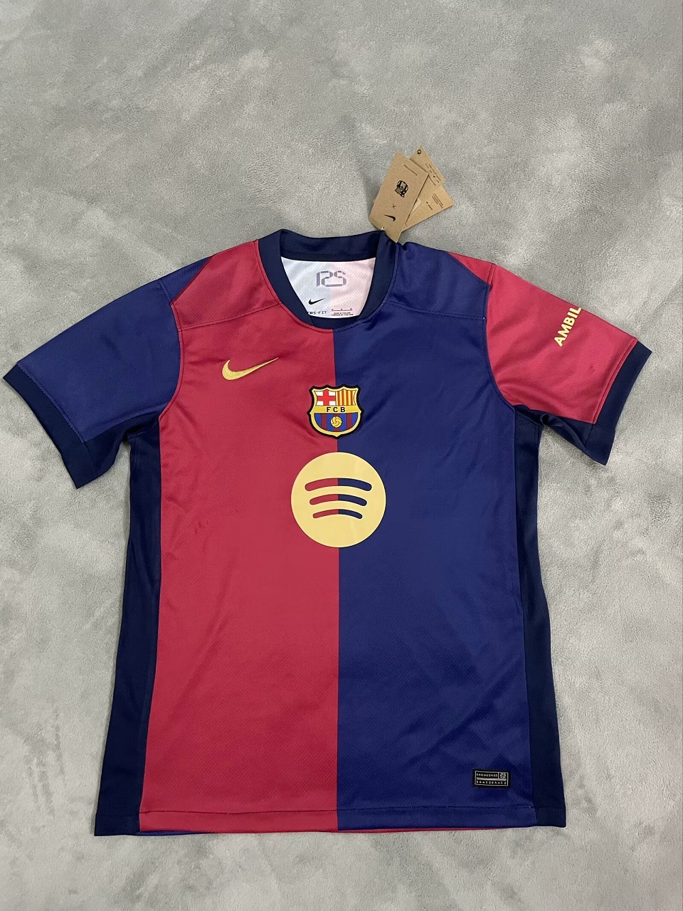 AAA Quality Barcelona 24/25 Home New Sponsor Soccer Jersey